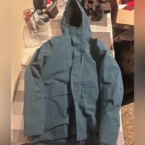 Craghoppers men’s lorton thermic winter jacket parka L large dark Aegean blue